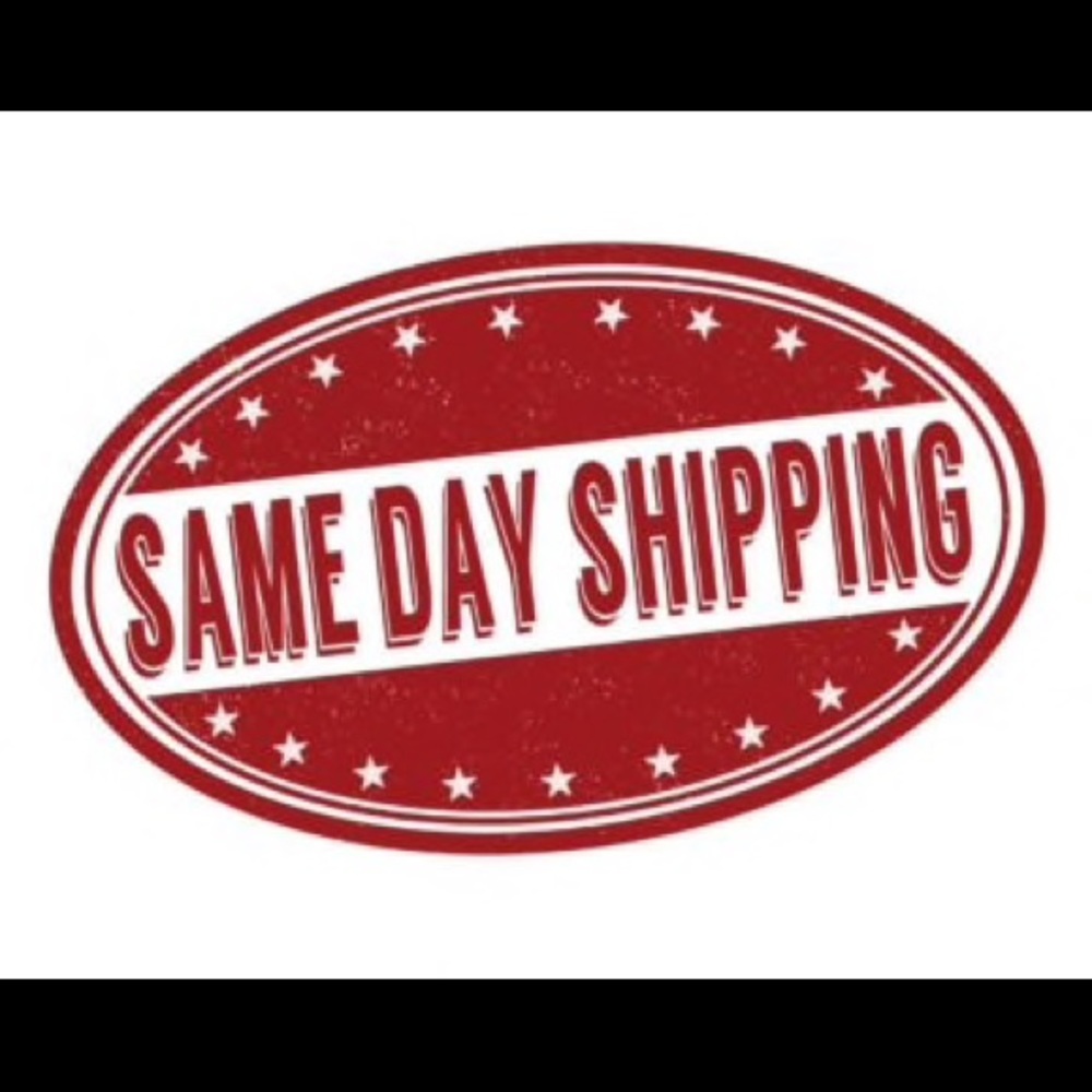 Same day shipping if order received by 3pm